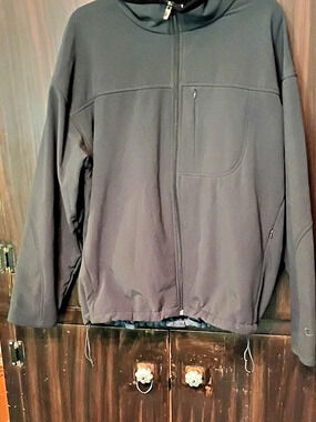 Champion Men's Fleece Lined Full-Zip Jacket Size XL